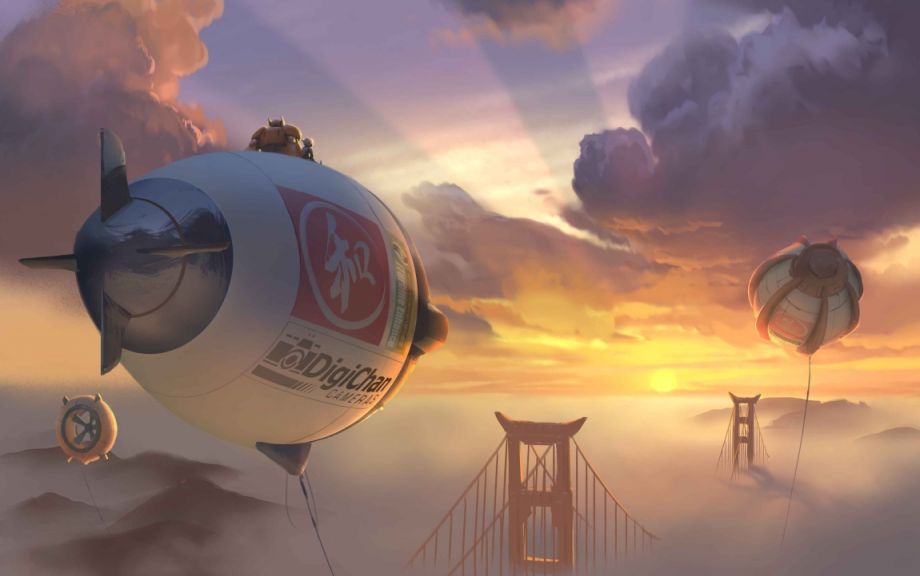 Big Hero 6 - Airborne Wind Turbines